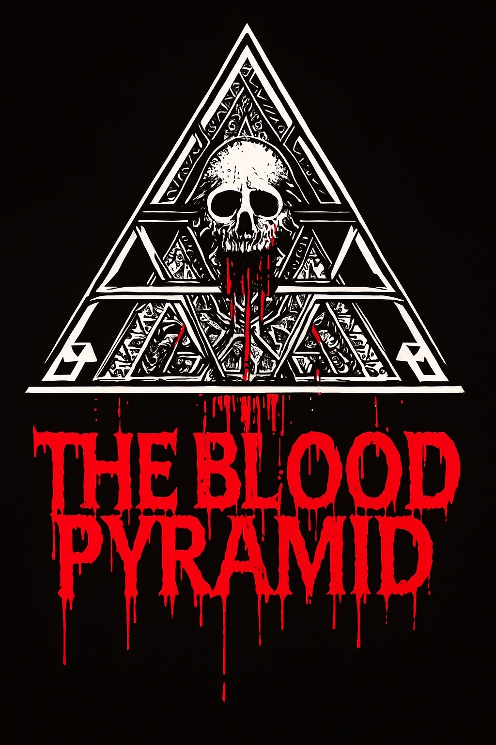 Skull pyramid logo